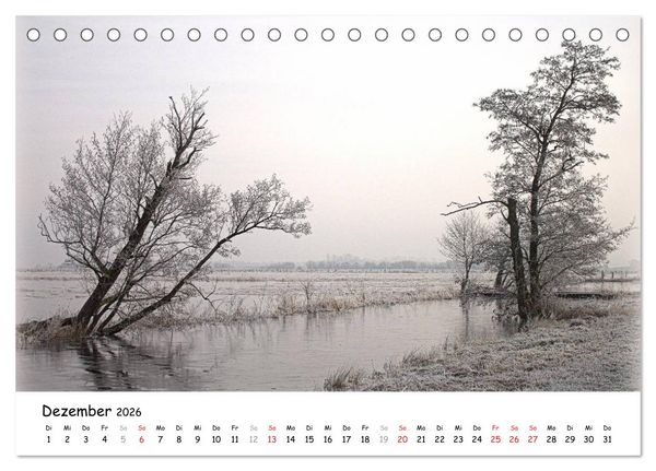 Produktbild: Unterwegs im Teufelsmoor (Tischkalender 2026 DIN A5 quer), CALVENDO Monatskalender
