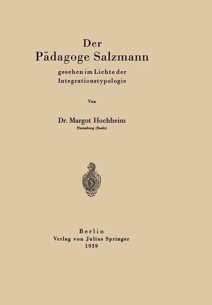Produktbild: Der P&auml;dagoge Salzmann