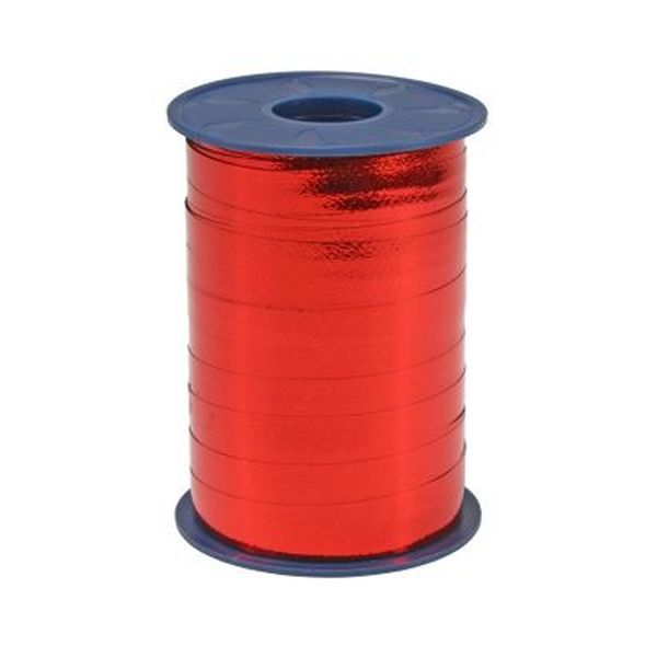 PRÄSENT Ringelband Mexico Metallic rot 10mmx250m