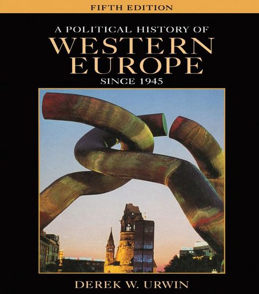Produktbild: A Political History of Western Europe Since 1945
