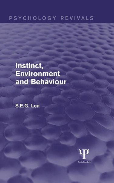 Produktbild: Instinct, Environment and Behaviour (Psychology Revivals)