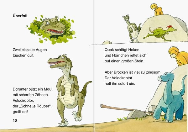 Produktbild: Leserabe 1. Lesestufe - Eine Falle für den T-Rex