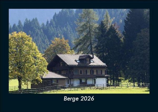 Produktbild: Berge 2026 Fotokalender DIN A5
