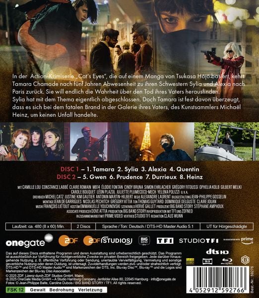 Produktbild: Cat's Eyes [2 Blu-rays]