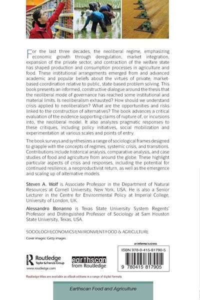 Produktbild: The Neoliberal Regime in the Agri-Food Sector