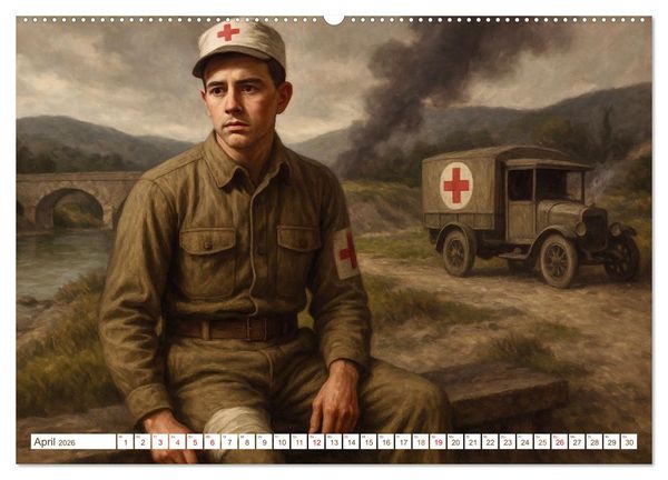 Produktbild: Ernest Hemingway (Wandkalender 2026 DIN A2 quer), CALVENDO Monatskalender