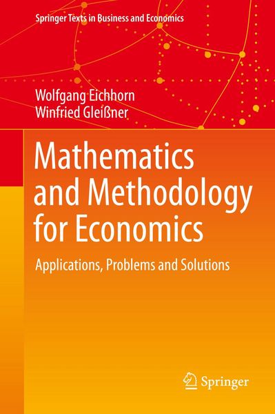 Produktbild: Mathematics and Methodology for Economics