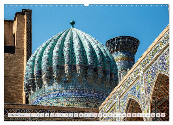 Produktbild: Usbekistan und seine Kultursch&auml;tze (Wandkalender 2026 DIN A2 quer), CALVENDO Monatskalender
