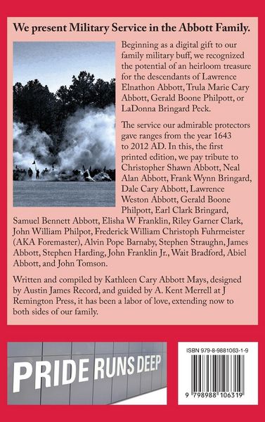 Produktbild: Military Service in the Abbott Family
