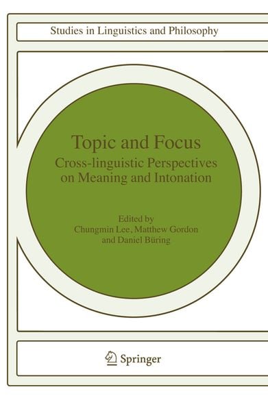 Produktbild: Topic and Focus