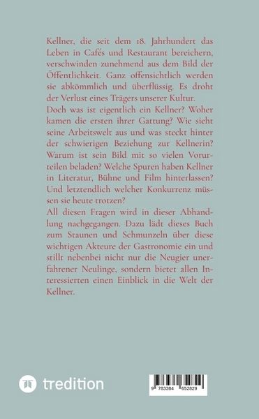 Produktbild: Der Kellner und seine Geschichte