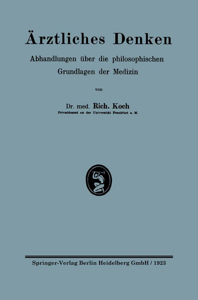 Produktbild: &Auml;rztliches Denken