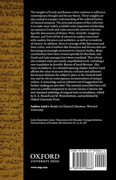 Produktbild: Ancient Literary Criticism