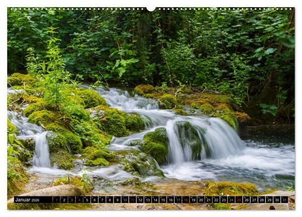 Produktbild: Faszination wildes Wasser (Wandkalender 2026 DIN A2 quer), CALVENDO Monatskalender
