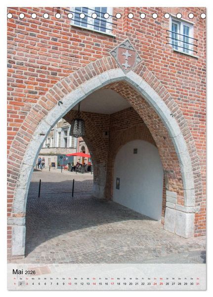 Produktbild: Danzig - Historische Altstadt (Tischkalender 2026 DIN A5 hoch), CALVENDO Monatskalender