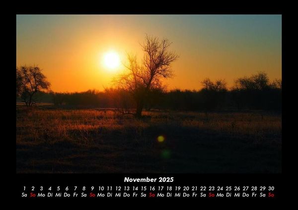 Produktbild: Sonnenuntergang 2025 Fotokalender DIN A3