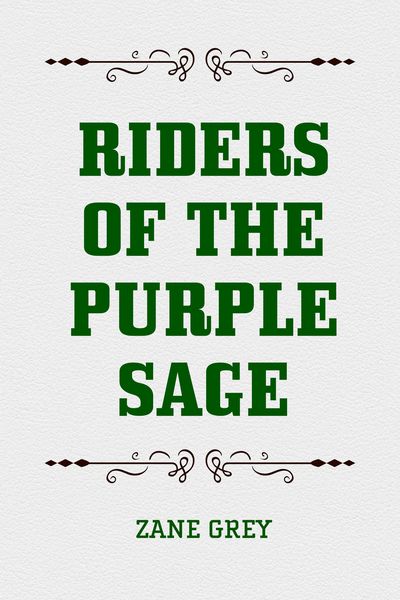 Produktbild: Riders of the Purple Sage