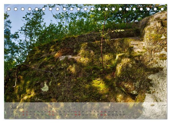 Produktbild: Felsenburg Rotenhan (Tischkalender 2026 DIN A5 quer), CALVENDO Monatskalender