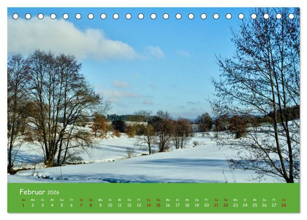 Produktbild: Bergisches Land (Tischkalender 2026 DIN A5 quer), CALVENDO Monatskalender