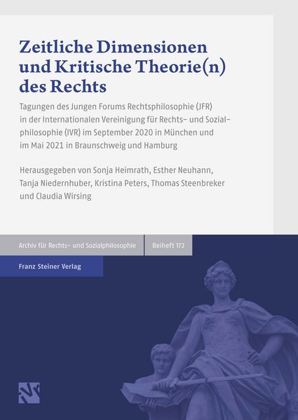 Produktbild: Zeitliche Dimensionen und Kritische Theorie(n) des Rechts