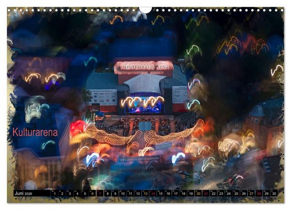 Produktbild: Jena attraktiv (Wandkalender 2026 DIN A3 quer), CALVENDO Monatskalender