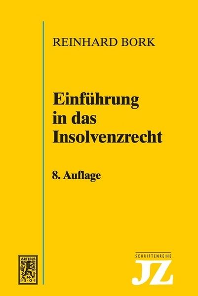 Produktbild: Einf&uuml;hrung in das Insolvenzrecht