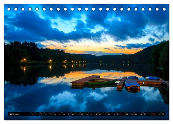 Produktbild: Biggesee und Listertalsperre (Tischkalender 2026 DIN A5 quer), CALVENDO Monatskalender