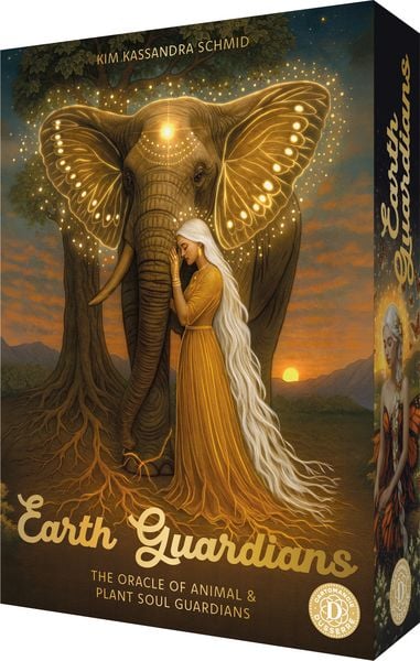 Produktbild: Earth Guardians - The Oracle of Power Animals and Plants (GB) - 46 color cards, 172-page color booklet
