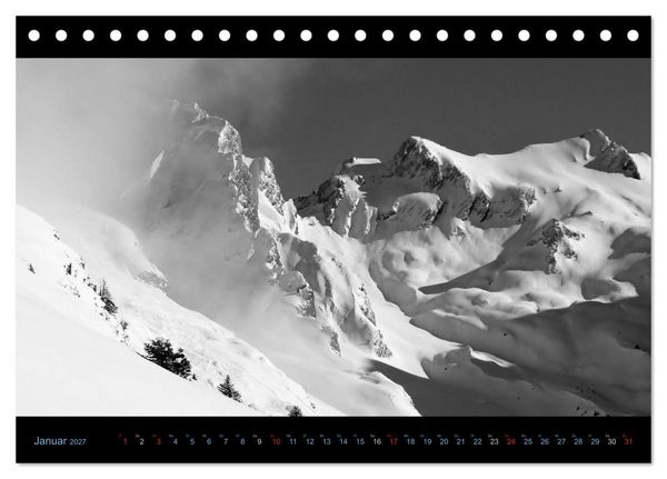 Produktbild: Region Oberstdorf - Kleinwalsertal und Nebelhorn (Tischkalender 2027 DIN A5 quer), CALVENDO Monatskalender
