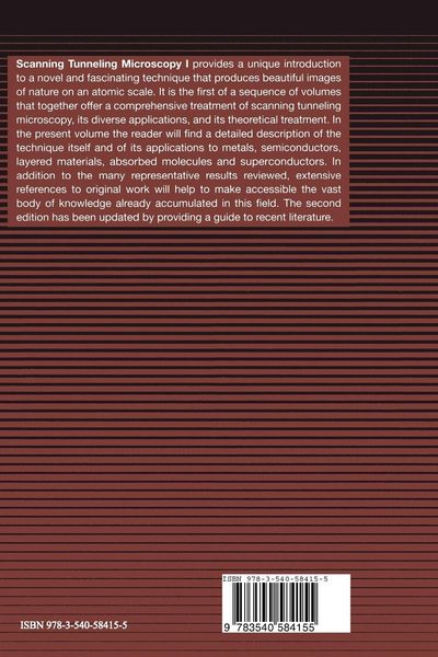 Produktbild: Scanning Tunneling Microscopy I