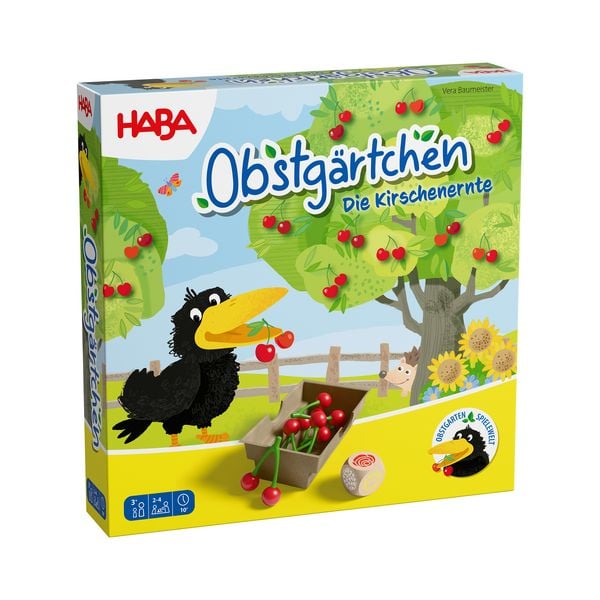 Produktbild: HABA 2013839001 - Obstg&auml;rtchen, Die Kirschenernte, W&uuml;rfelspiel