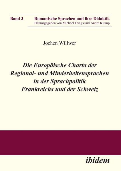 Produktbild: Willwer, J: Europ&auml;ische Charta der Regional- und Minderheite