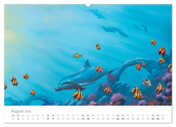 Produktbild: Paradise, Ausblicke und Tr&auml;umereien (Wandkalender 2026 DIN A2 quer), CALVENDO Monatskalender