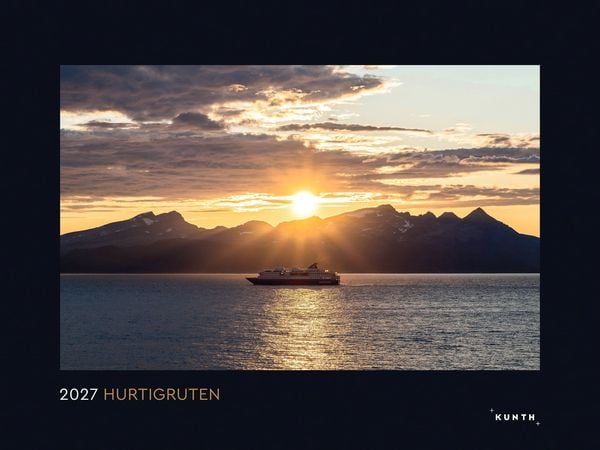 Produktbild: Hurtigruten - KUNTH Wandkalender 2027
