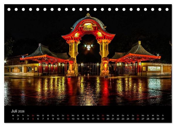 Produktbild: Colours of Berlin (Tischkalender 2026 DIN A5 quer), CALVENDO Monatskalender