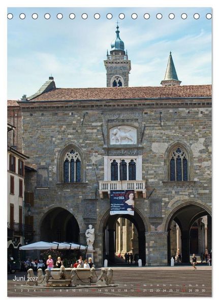 Produktbild: Bergamo (Tischkalender 2027 DIN A5 hoch), CALVENDO Monatskalender