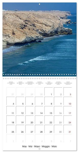 Produktbild: Oman, country of deserts (Wall Calendar 2026 12 &times; 12 Inch) CALVENDO 12 Month Wall Calendar