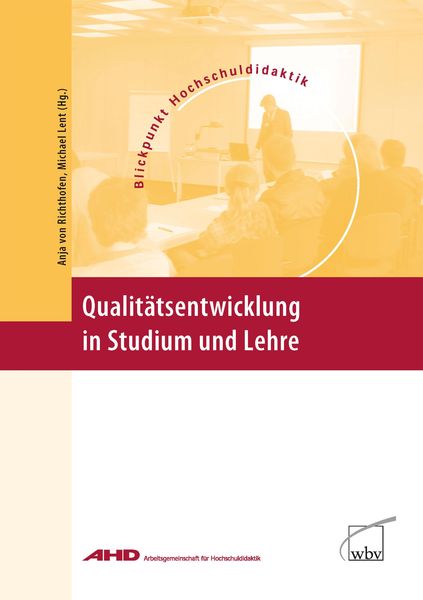 Produktbild: Qualit&auml;tsentwicklung in Studium und Lehre