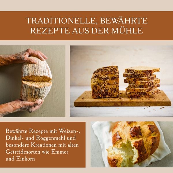 Produktbild: Das M&uuml;hlen-Backbuch
