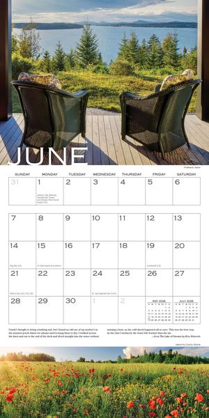Produktbild: Out on the Porch Wall Calendar 2026
