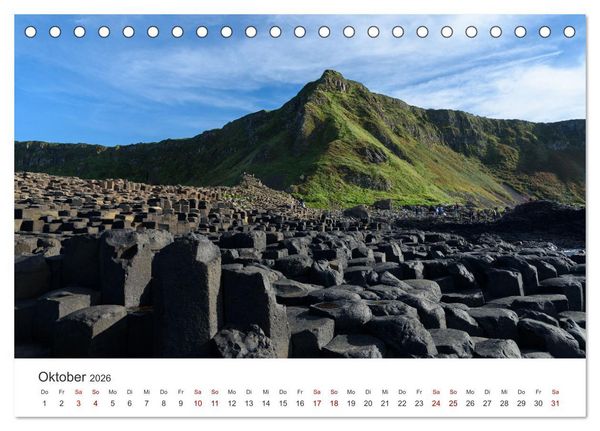 Produktbild: Magisches Irland 2026 (Tischkalender 2026 DIN A5 quer), CALVENDO Monatskalender