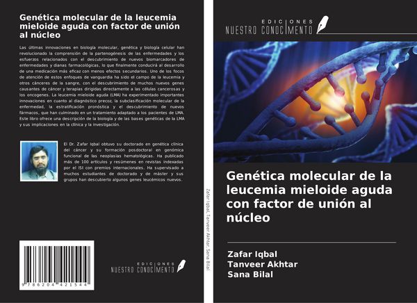 Produktbild: Gen&eacute;tica molecular de la leucemia mieloide aguda con factor de uni&oacute;n al n&uacute;cleo