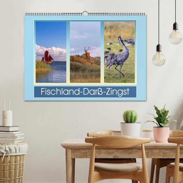 Produktbild: Fischland-Dar&szlig;-Zingst (Wandkalender 2026 DIN A2 quer), CALVENDO Monatskalender