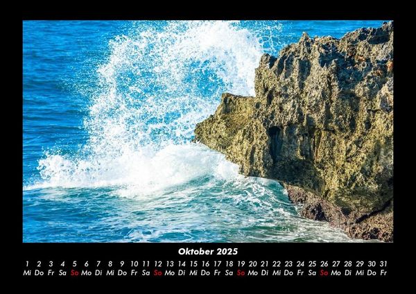 Produktbild: Meereslandschaften 2025 Fotokalender DIN A3