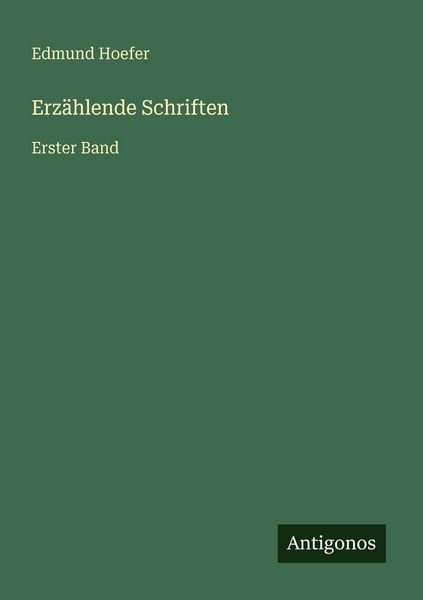 Produktbild: Erz&auml;hlende Schriften
