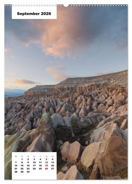 Produktbild: Kappadokien, zwischen Felsen und Himmel (hochwertiger Premium Wandkalender 2026 DIN A2 hoch), Kunstdruck in Hochglanz