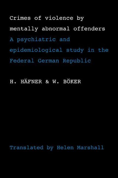 Produktbild: Crimes of Violence by Mentally Abnormal Offenders