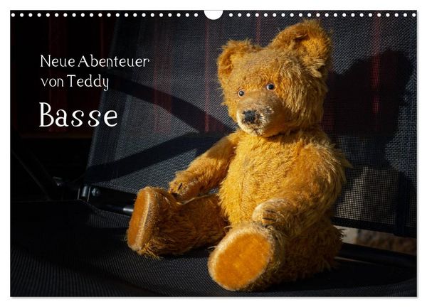 Neue Abenteuer von Teddy Basse (Wandkalender 2026 DIN A3 quer), CALVENDO Monatskalender