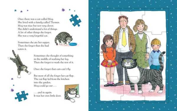 Produktbild: Mog the Forgetful Cat Jigsaw Book