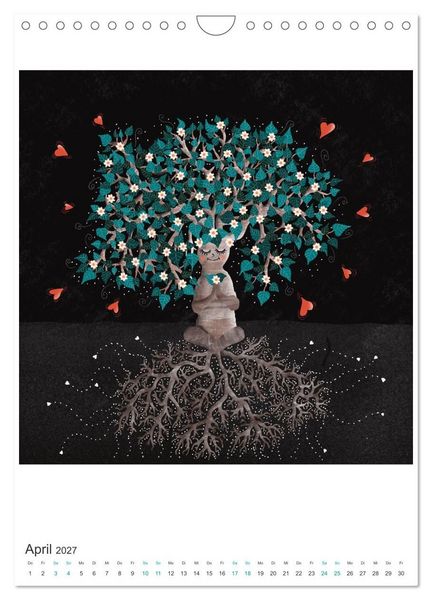Produktbild: SAVE OUR TREES - B&auml;ume bedeuten Leben (Wandkalender 2027 DIN A4 hoch), CALVENDO Monatskalender